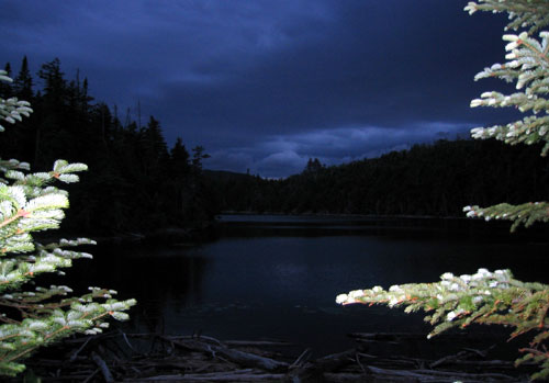 storm over sterling pond